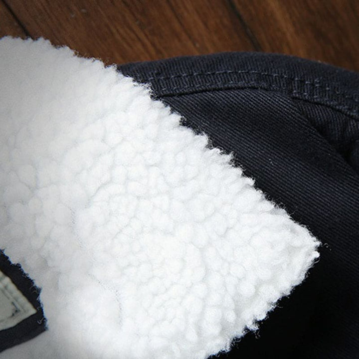 Kurtka dżinsowa na zimę - Alex-Czarny-XS-Trend Polska