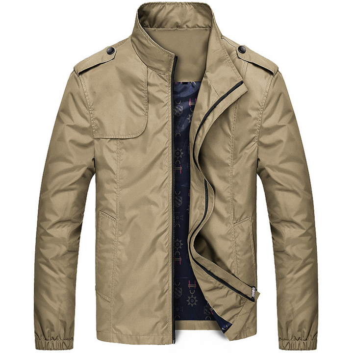 Kurtka letnia dla mężczyzn – Matteo-Khaki-S-Trend Polska