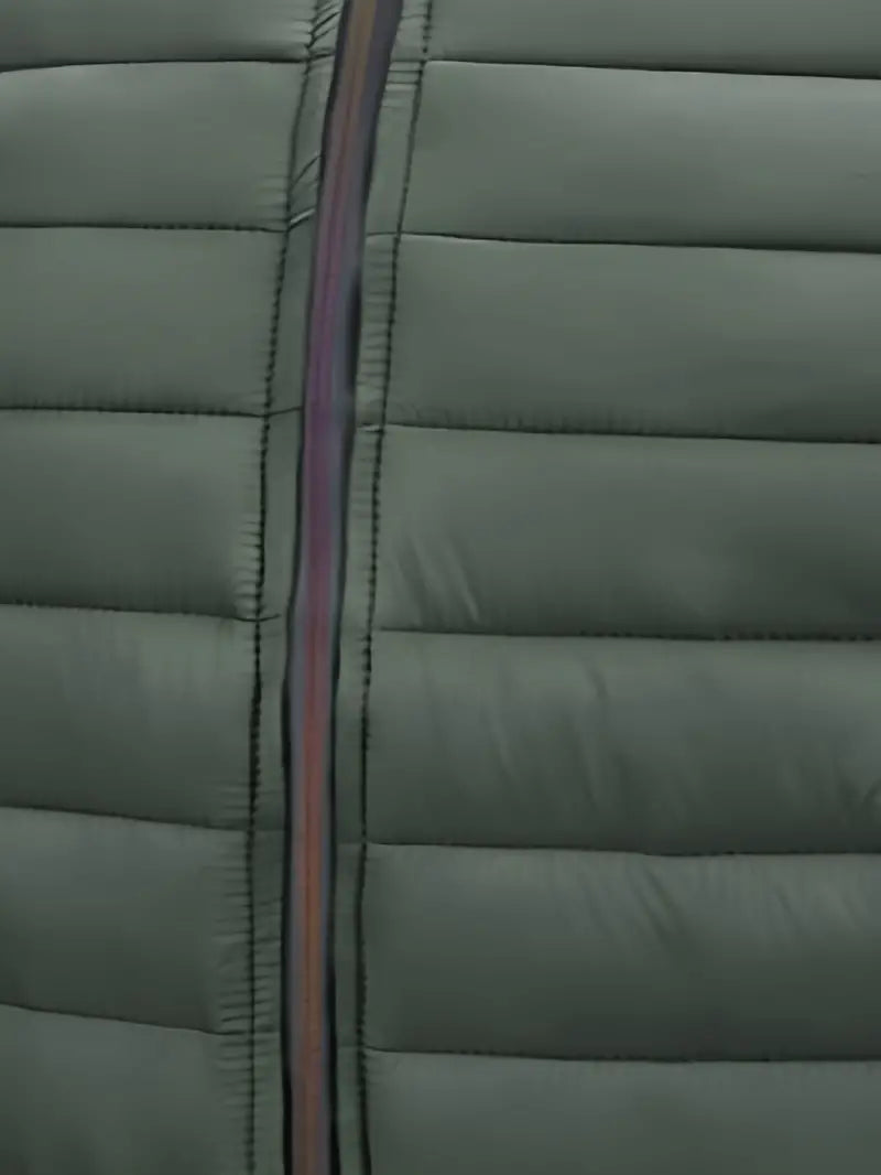 Kurtka zimowa damska puffer z kapturem - Arwen-Czarny-S-Trend Polska