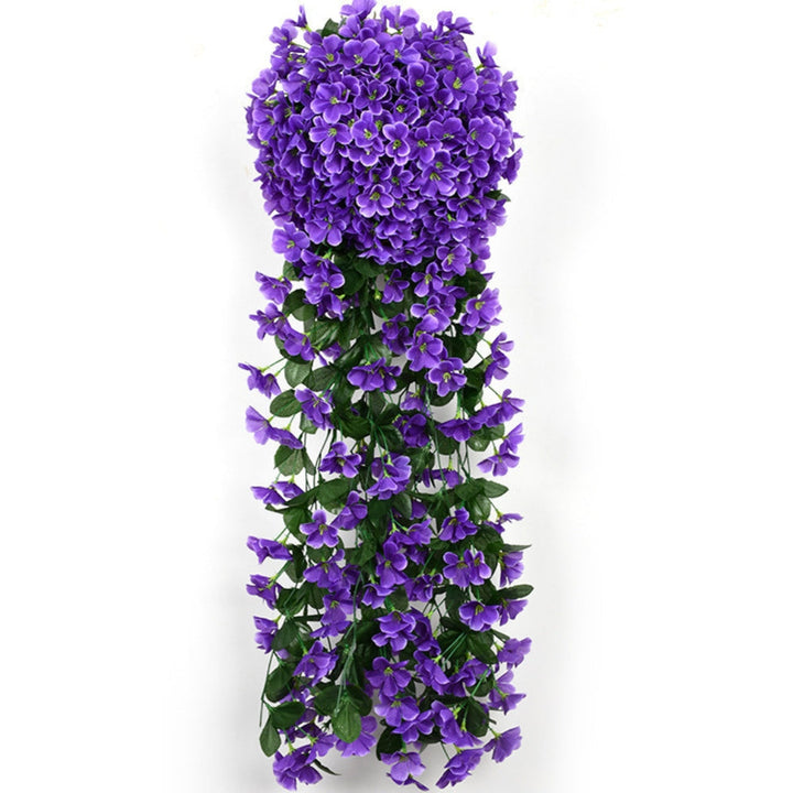 Kwiatowa orchidea kaskadowa (90 cm) - Amélie-Fioletowy-Trend Polska