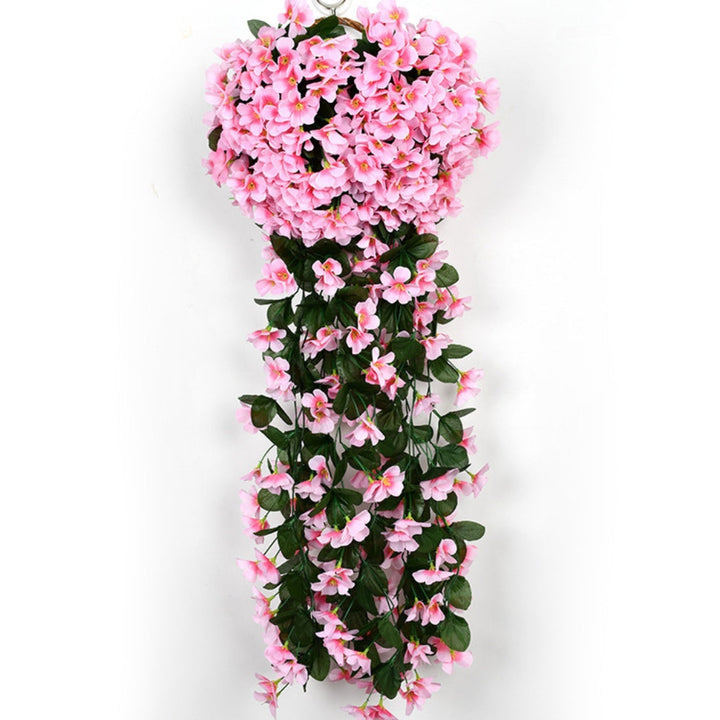 Kwiatowa orchidea kaskadowa (90 cm) - Amélie-Jasnoróżowy-Trend Polska