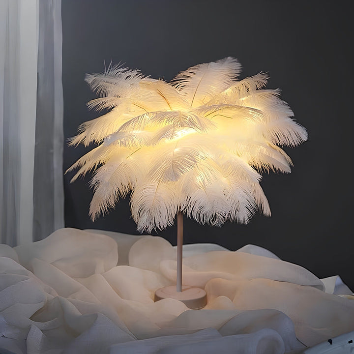 Lamp palmowa Veer w stylu LumaPalm-Biały-Biały-Trend Polska