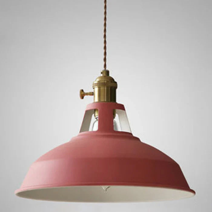 Lamp wisząca w stylu retro - IronGlow-Szary-Trend Polska