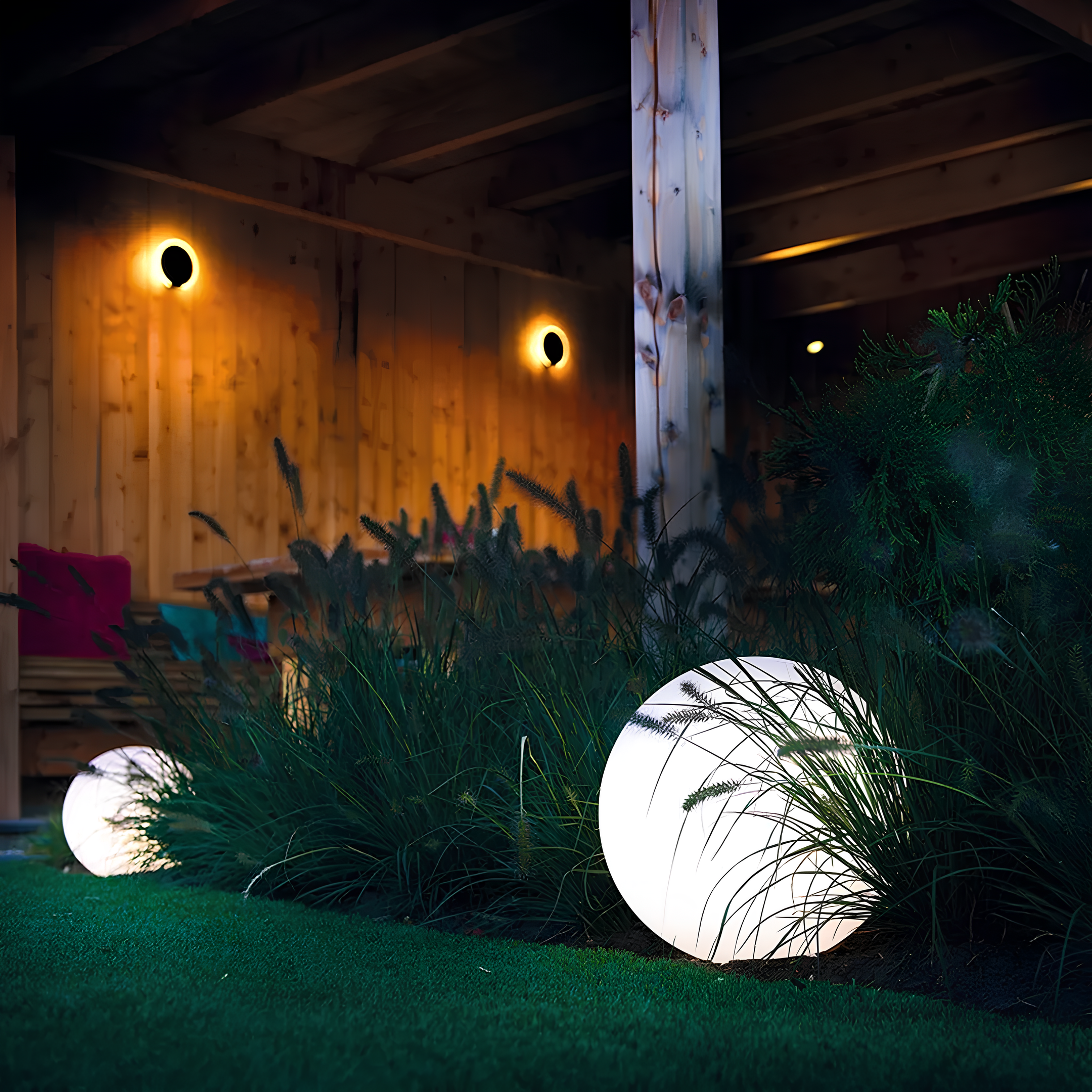 Lampa atmosferyczna bezprzewodowa do wnętrz i na zewnątrz - LumaSphere-12cm-Trend Polska