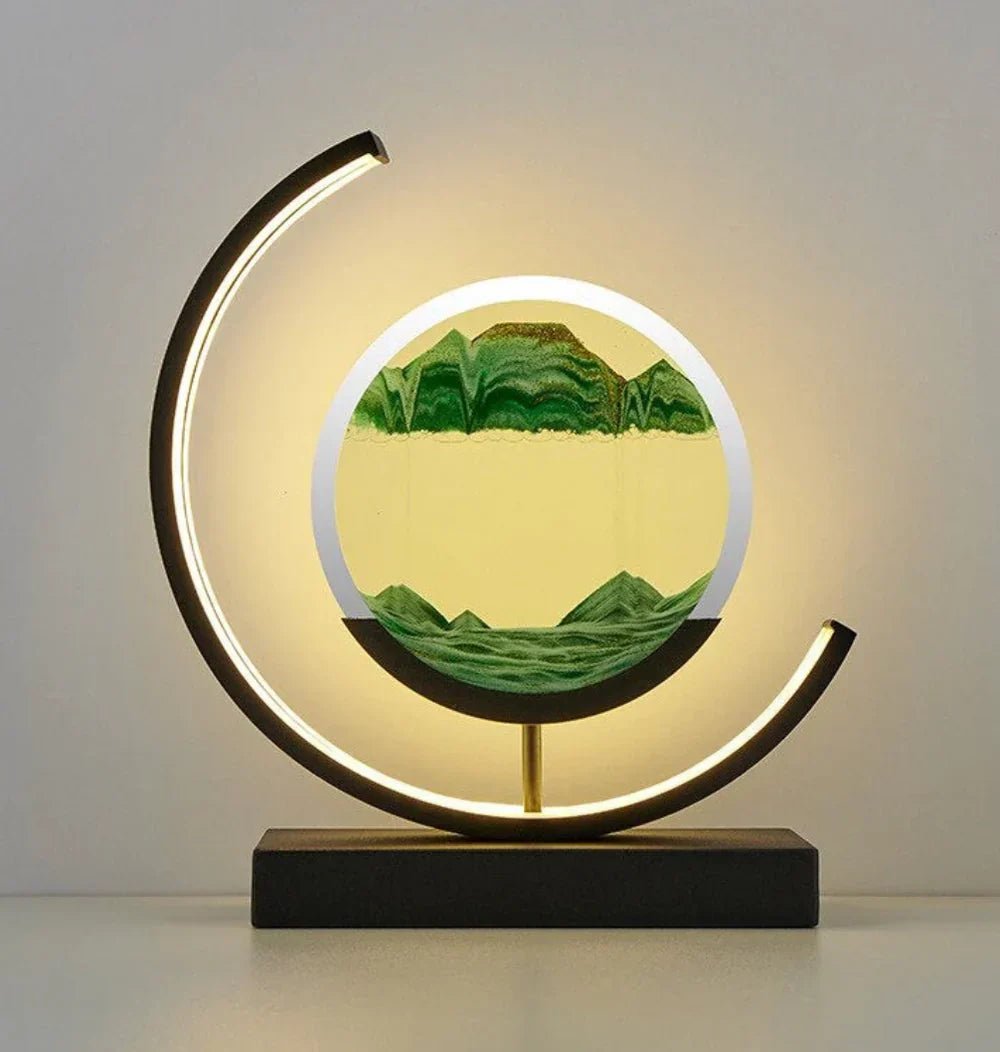 Lampa Harmonia Zandlandschap - Serenova-Czarny/zielony-Trend Polska