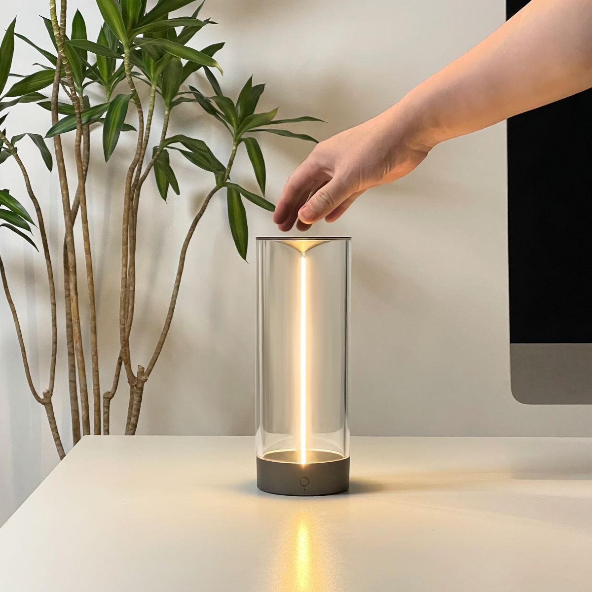 Lampa nastrojowa bezprzewodowa - LumenFlow-14cm-Trend Polska