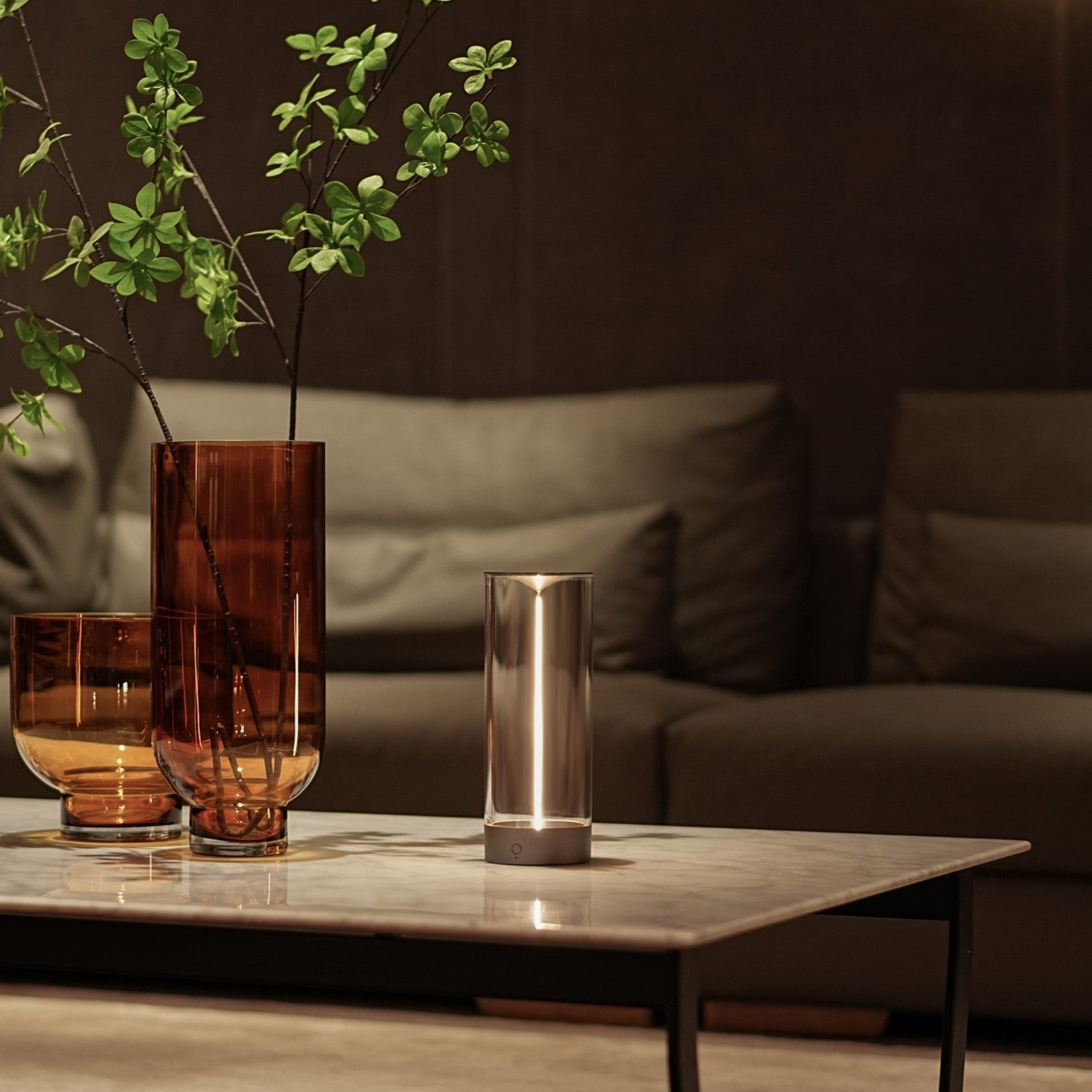 Lampa nastrojowa bezprzewodowa - LumenFlow-14cm-Trend Polska