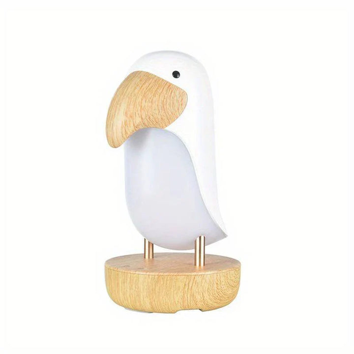 Lampa nocna dla ptaków na akumulator - PeckLight-Biały-Trend Polska
