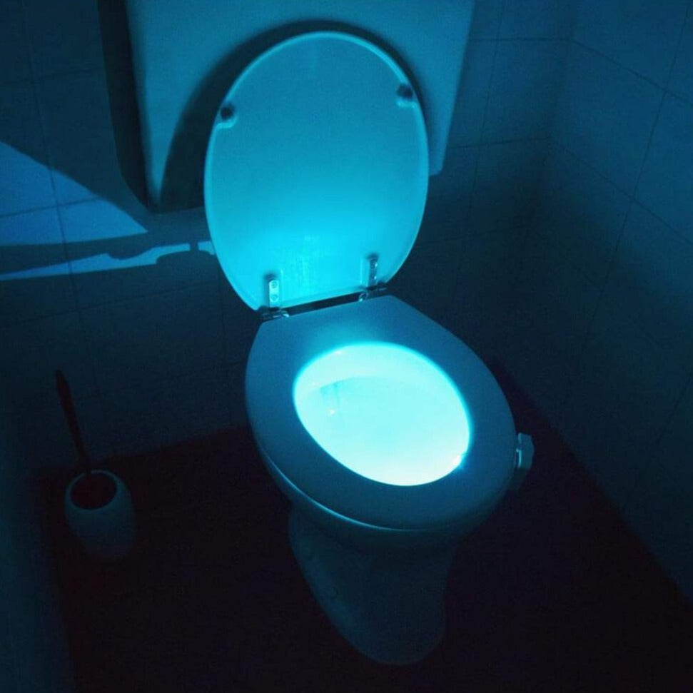 Lampa nocna toaletowa z czujnikiem ruchu - GlowBowl-Trend Polska