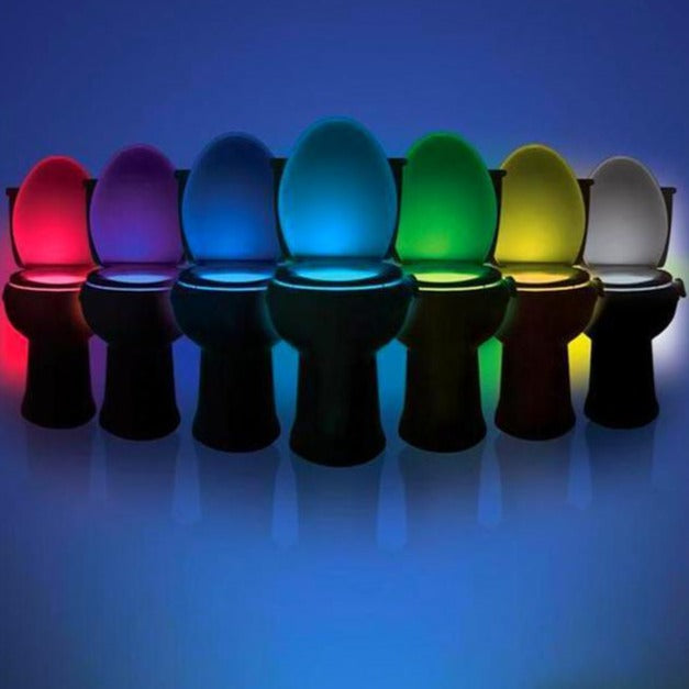 Lampa nocna toaletowa z czujnikiem ruchu - GlowBowl-Trend Polska