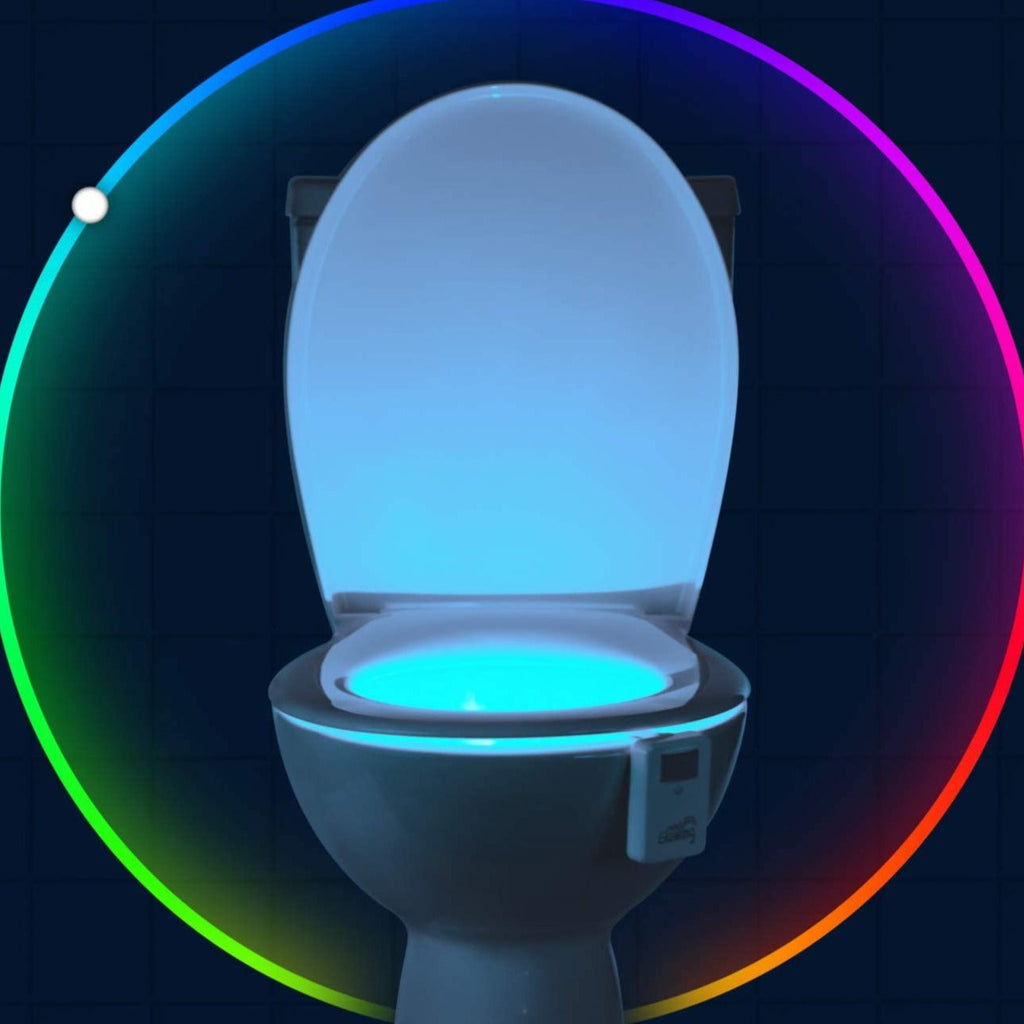 Lampa nocna toaletowa z czujnikiem ruchu - GlowBowl-Trend Polska