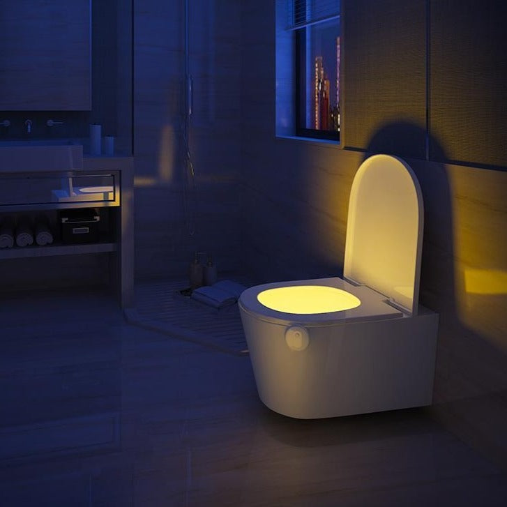 Lampa nocna toaletowa z czujnikiem ruchu - GlowBowl-Trend Polska