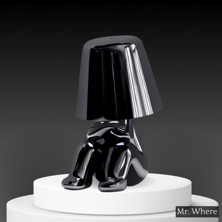 Lampa oświetleniowa dla Myślicieli - BrightMind-Czarny-Mr. Waar-Trend Polska