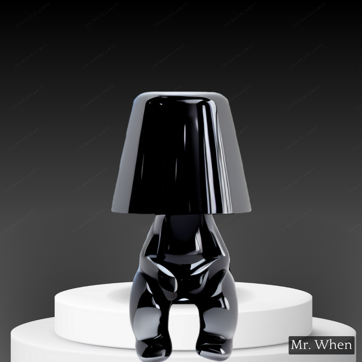 Lampa oświetleniowa dla Myślicieli - BrightMind-Czarny-Mr. Wanneer-Trend Polska