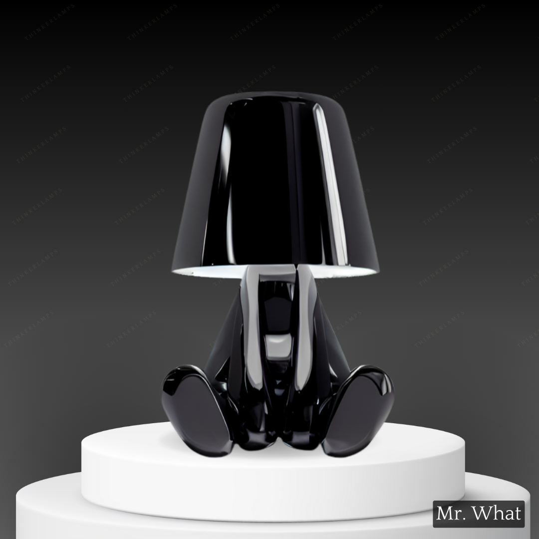 Lampa oświetleniowa dla Myślicieli - BrightMind-Czarny-Mr. Wat-Trend Polska