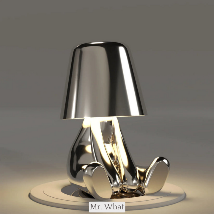 Lampa oświetleniowa dla Myślicieli - BrightMind-Srebrny-Mr. Wat-Trend Polska