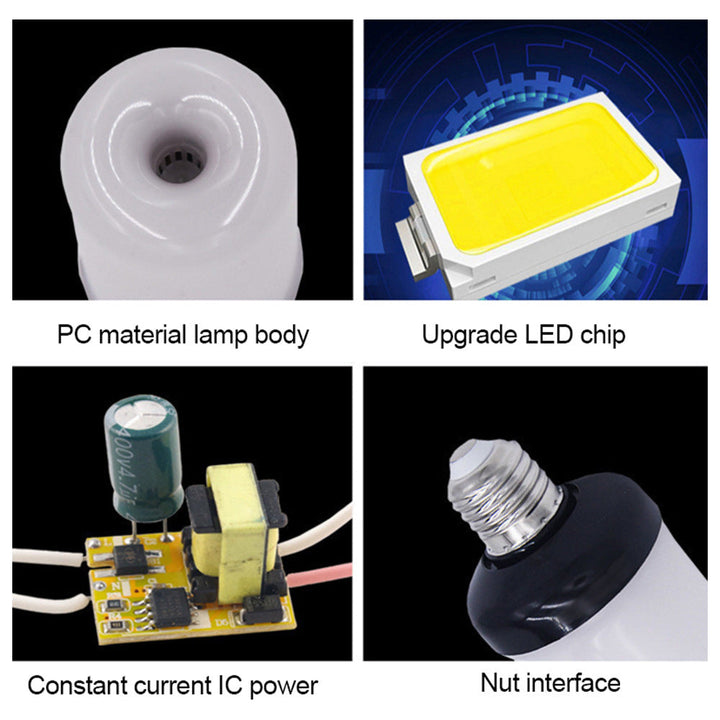 LAMPA PARTY Z OŚWIETLENIEM LED - 4 TRYBY SYMULACJI OGNIENIA-E14 3Modes A-Trend Polska