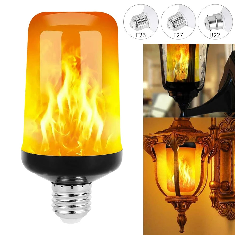 LAMPA PARTY Z OŚWIETLENIEM LED - 4 TRYBY SYMULACJI OGNIENIA-E14 3Modes A-Trend Polska