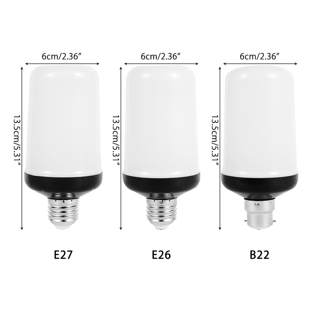 LAMPA PARTY Z OŚWIETLENIEM LED - 4 TRYBY SYMULACJI OGNIENIA-E14 3Modes A-Trend Polska