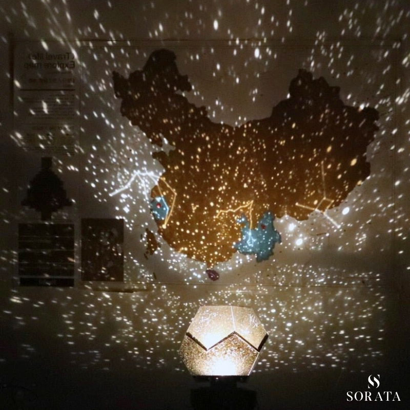 Lampa projektująca gwiaździste niebo z magicznym pokazem świateł - Lunexa-Trend Polska