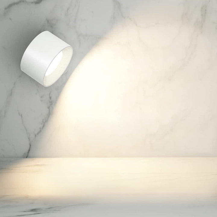 Lampa ścienna bezprzewodowa - FlexiGlow-Biały-Sterowanie dotykowe-Trend Polska