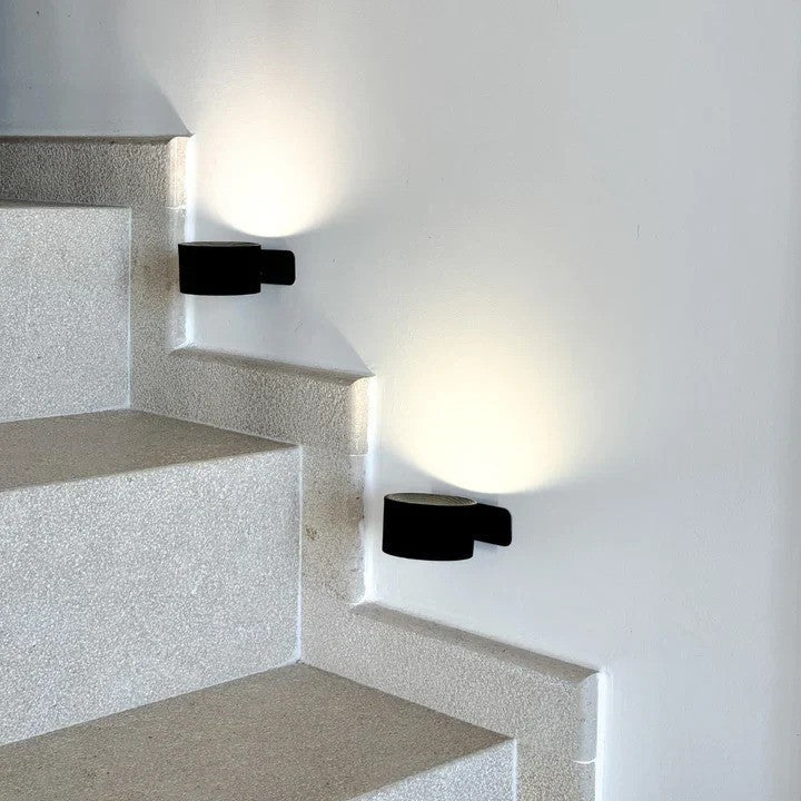 Lampa ścienna bezprzewodowa z funkcją ładowania - LumoFlex-Biały-Touch Kontrola-Trend Polska