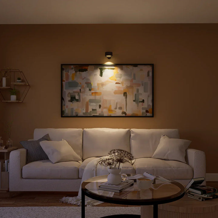 Lampa ścienna bezprzewodowa z funkcją ładowania - LumoFlex-Biały-Touch Kontrola-Trend Polska