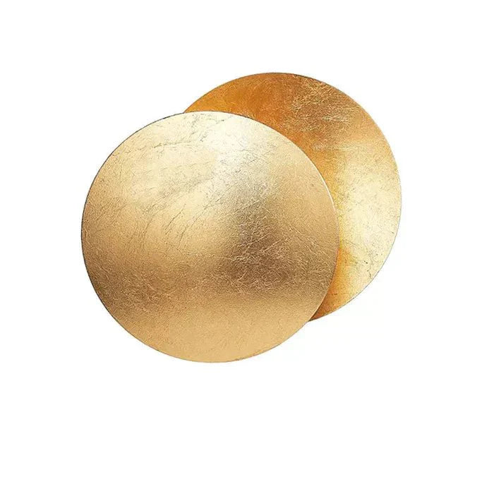 Lampa ścienna z zaćmieniem słońca - Solaris-Złoto-20cm-Trend Polska