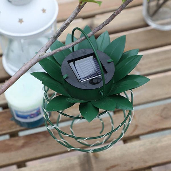 Lampa słoneczna w kształcie ananasa - SolarPine-Trend Polska