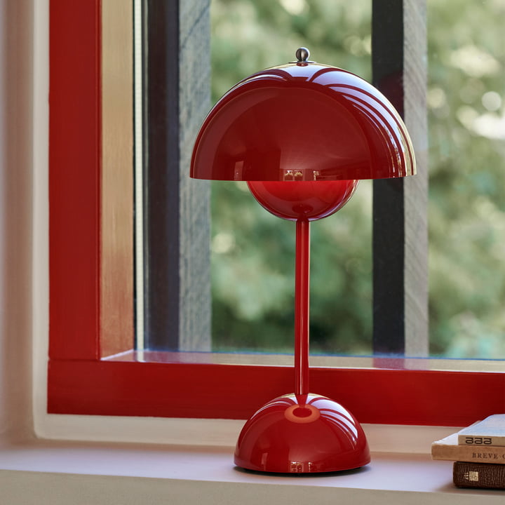 Lampa stołowa LED - MoonGlow-Biały-Trend Polska