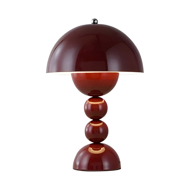 Lampa stołowa w stylu skandynawskim - FloraGlow-Czarny-Trend Polska