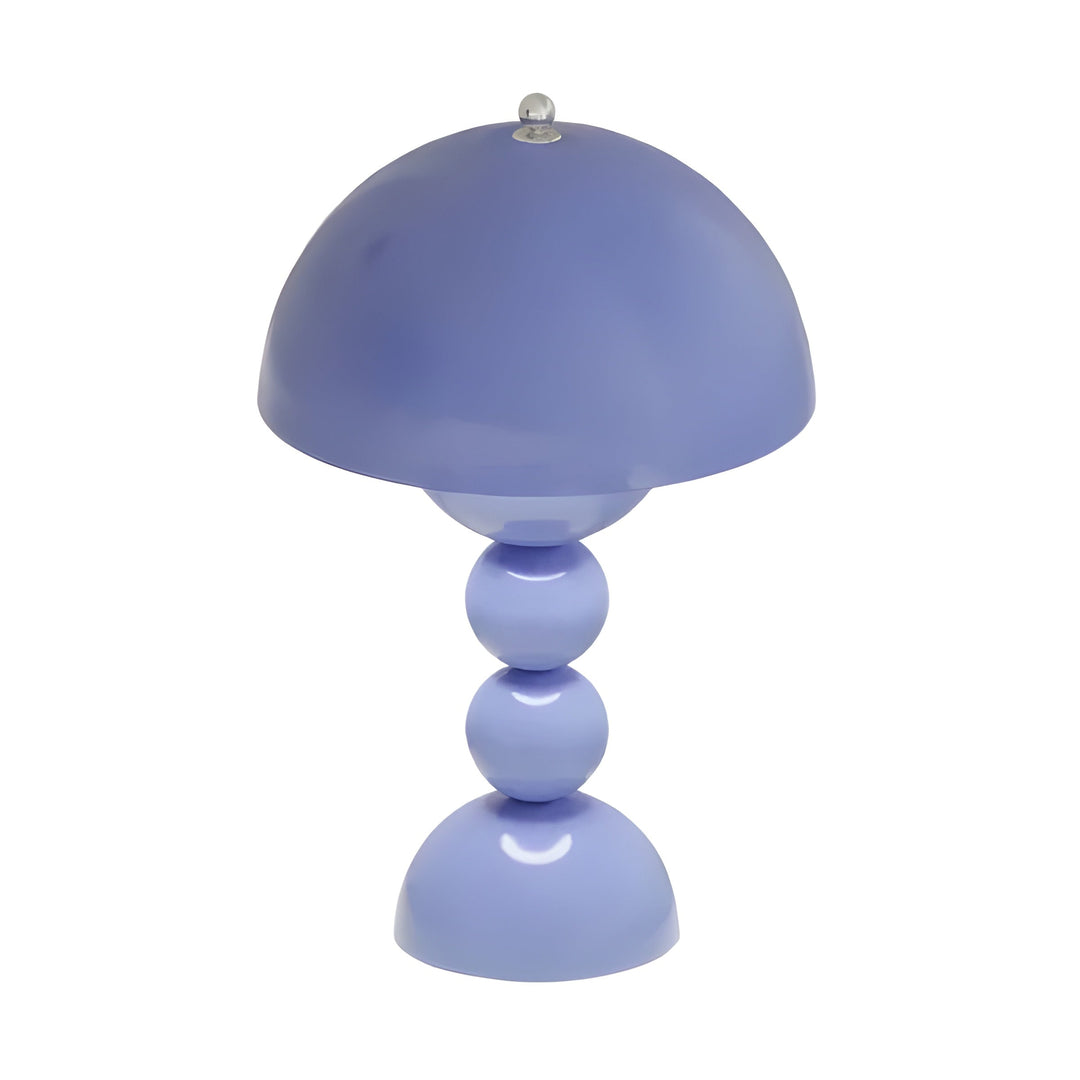 Lampa stołowa w stylu skandynawskim - FloraGlow-Czarny-Trend Polska