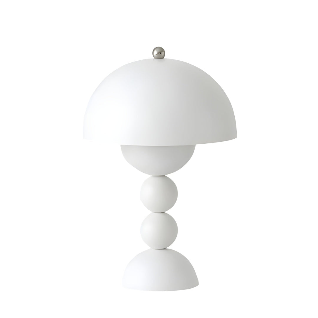 Lampa stołowa w stylu skandynawskim - FloraGlow-Czarny-Trend Polska