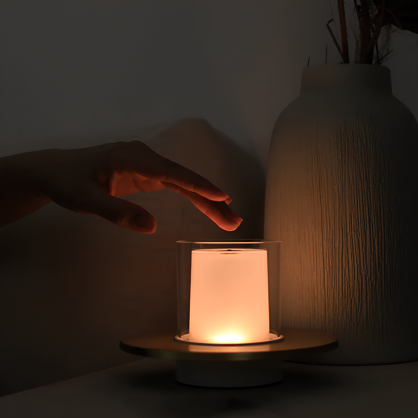 Lampa świece bezprzewodowa - LumiFlame-Złoto-Trend Polska