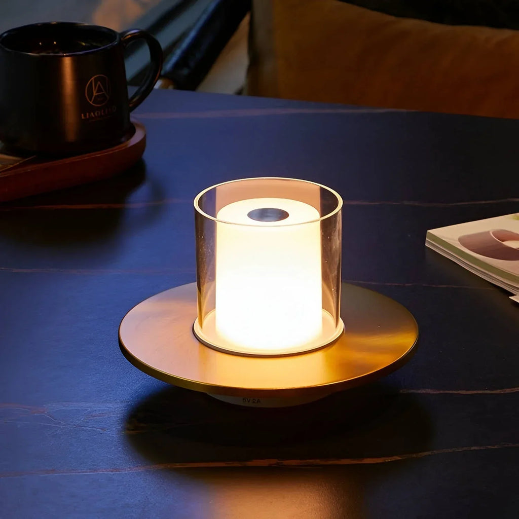 Lampa świece bezprzewodowa - LumiFlame-Złoto-Trend Polska