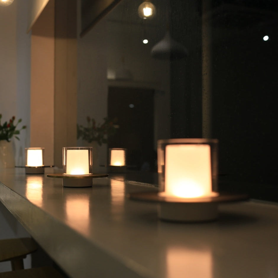 Lampa świece bezprzewodowa - LumiFlame-Złoto-Trend Polska