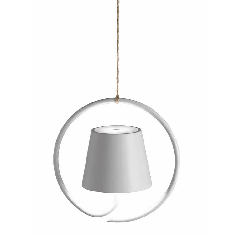 Lampa wisząca - AuraGlow-Biały-Trend Polska