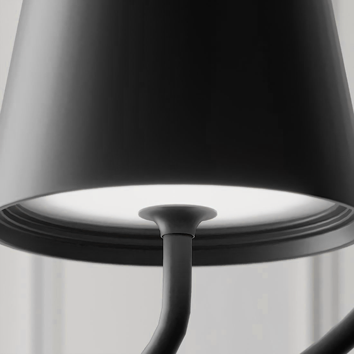 Lampa wisząca - AuraGlow-Czarny-Trend Polska