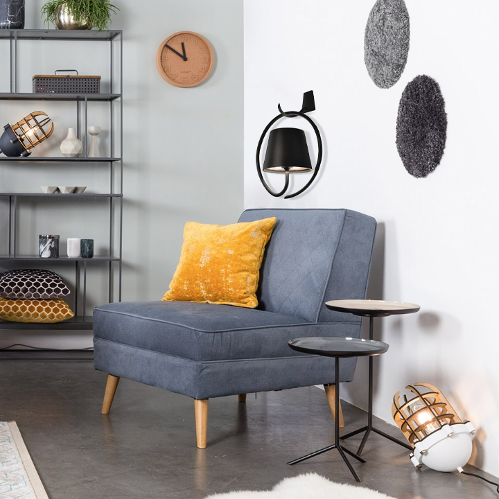Lampa wisząca - AuraGlow-Czarny-Trend Polska