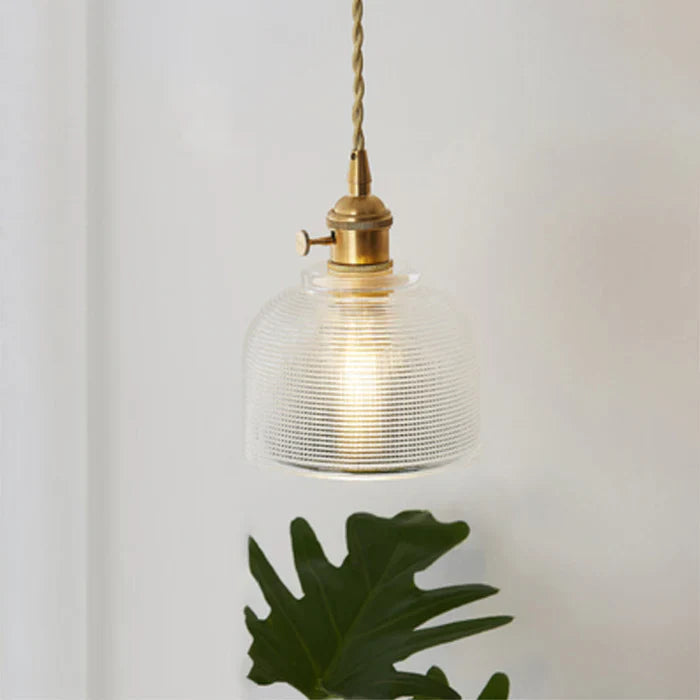 Lampa wisząca szklana - OpulentGlow-Przezroczysty-C-Trend Polska