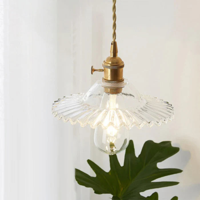 Lampa wisząca szklana - OpulentGlow-Przezroczysty-F-Trend Polska