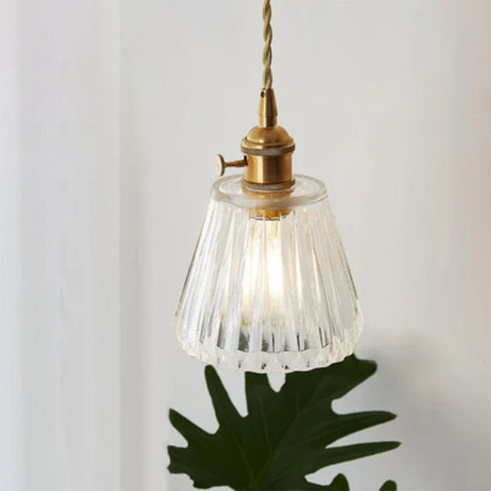 Lampa wisząca szklana - OpulentGlow-Przezroczysty-A-Trend Polska