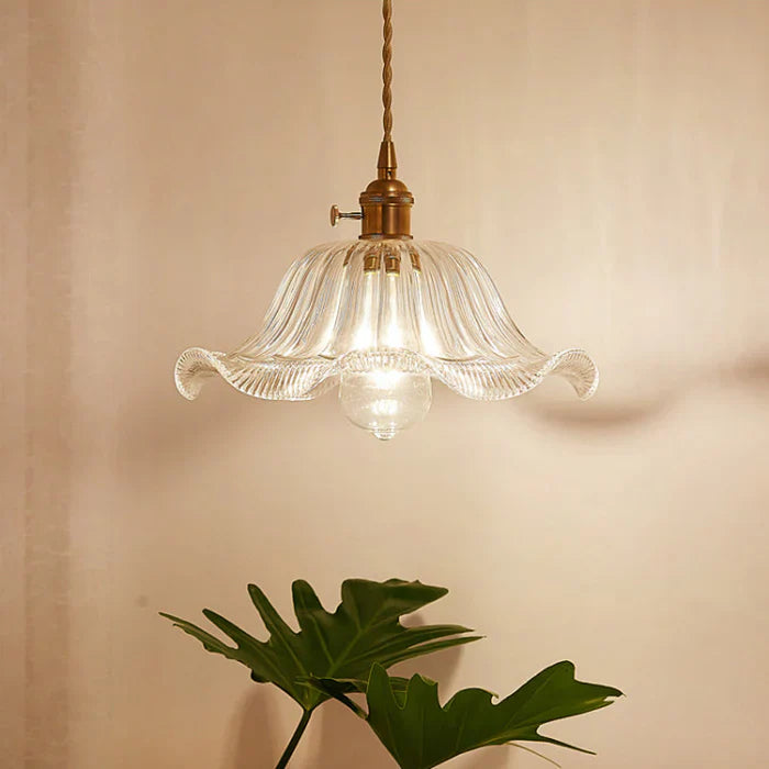 Lampa wisząca szklana - OpulentGlow-Przezroczysty-A-Trend Polska