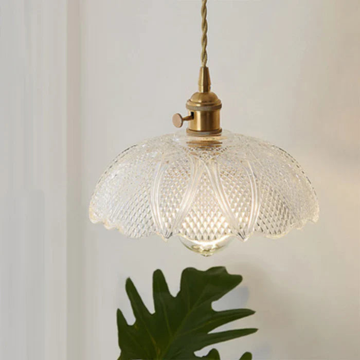 Lampa wisząca szklana - OpulentGlow-Przezroczysty-A-Trend Polska