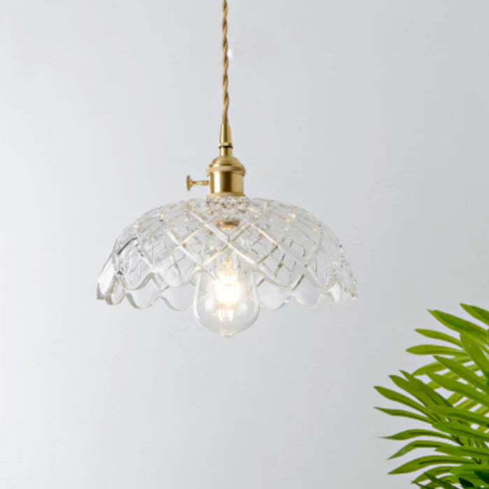Lampa wisząca szklana - OpulentGlow-Przezroczysty-A-Trend Polska
