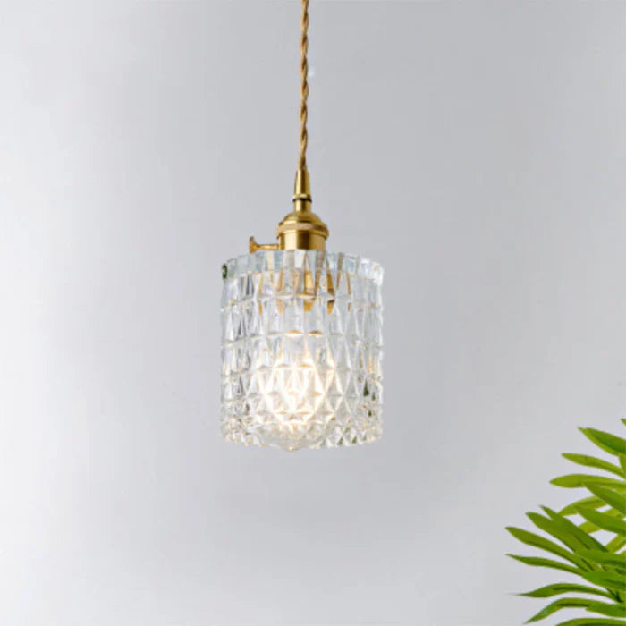 Lampa wisząca szklana - OpulentGlow-Przezroczysty-A-Trend Polska
