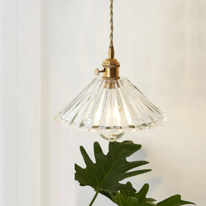 Lampa wisząca szklana - OpulentGlow-Przezroczysty-A-Trend Polska