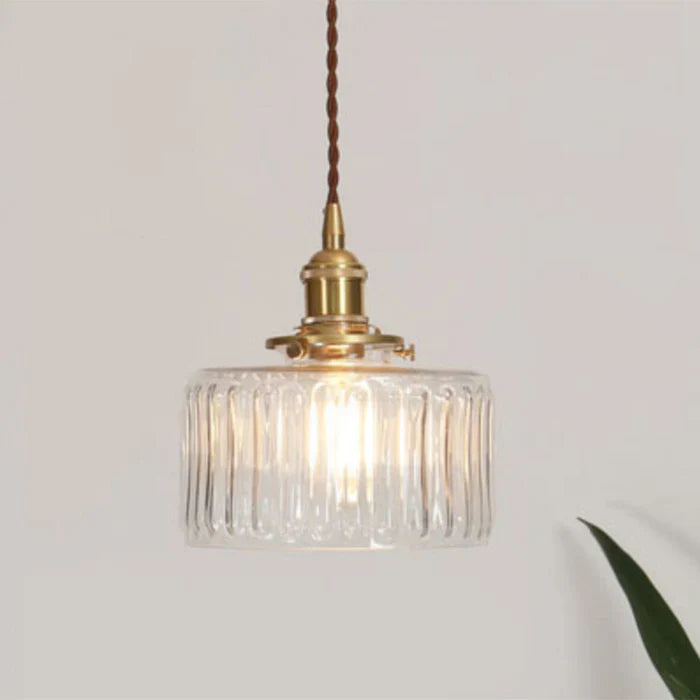 Lampa wisząca szklana - OpulentGlow-Przezroczysty-A-Trend Polska