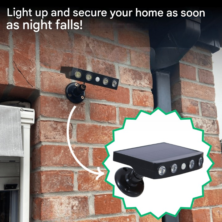 Lampa solarna z czujnikiem ruchu – Lumina