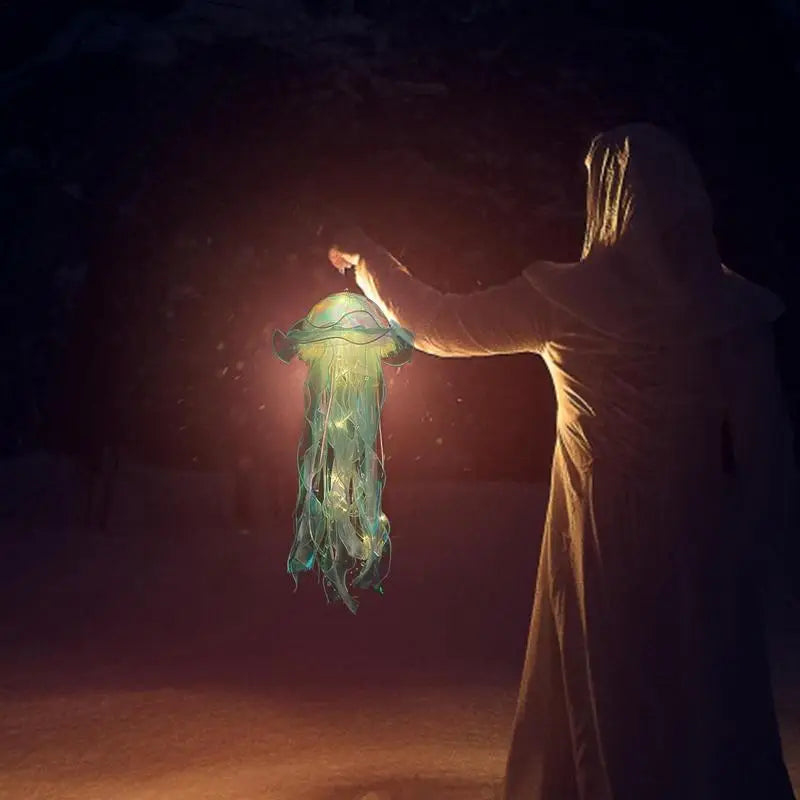 Lampka do Pokoju Dziecięcego z Magicznymi Stworzeniami Morskimi - GlowFish-Fioletowy-Trend Polska